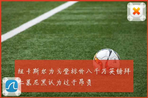 纽卡斯尔为戈登标价八千万英镑拜仁慕尼黑认为过于昂贵